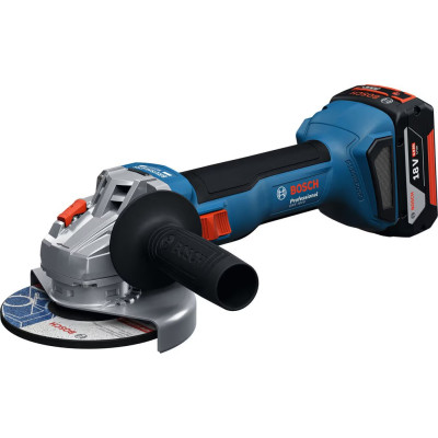 Набір із двох акумуляторних інструментів Bosch Professional 18В перфоратор GBH 18V-22, Шліфмашина кутова GWS 18V-8 акб 2x4А·год, ЗП, сумка M-BAG Набір із двох акумуляторних інструментів Bosch Professional 18В перфоратор GBH 18V-22, Шліфмашина кутова GWS 18V-8 акб 2x4А·год, ЗП, сумка M-BAG