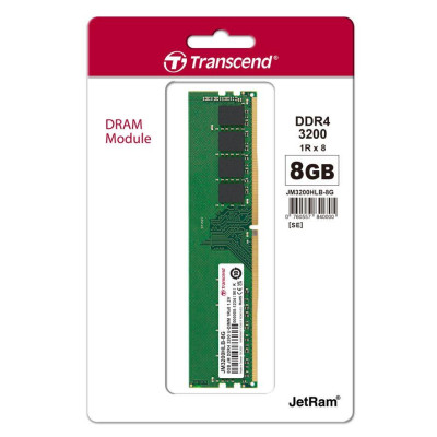 Transcend Память ПК DDR4 8GB 3200 Transcend Память ПК DDR4 8GB 3200