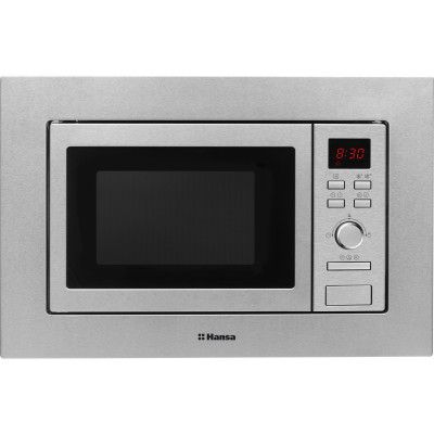 Вбудовувана мікрохвильова піч Hansa, 20л, функц. мікрохв., гриль, диспл., нержавіюча сталь Вбудовувана мікрохвильова піч Hansa, 20л, функц. мікрохв., гриль, диспл., нержавіюча сталь