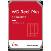 Жорсткий диск WD  6TB 3.5" 5400 256MB SATA Red Plus NAS WD60EFPX Жорсткий диск WD  6TB 3.5" 5400 256MB SATA Red Plus NAS WD60EFPX