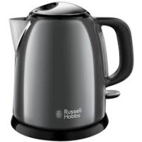 Електрочайник Russell Hobbs Colours Plus Mini, 1л, метал , сірий Електрочайник Russell Hobbs Colours Plus Mini, 1л, метал , сірий