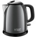 Електрочайник Russell Hobbs Colours Plus Mini, 1л, метал , сірий