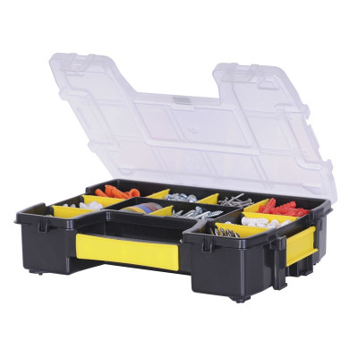 Органайзер Stanley Sort Master Light, 10 відділень, регульовані перегородки, 6.5х29.5x21.5см, пластик