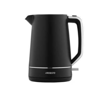 Електрочайник ARDESTO Timeless Elegance, 1.7л, Otter, пластик, чорний матовий Електрочайник ARDESTO Timeless Elegance, 1.7л, Otter, пластик, чорний матовий