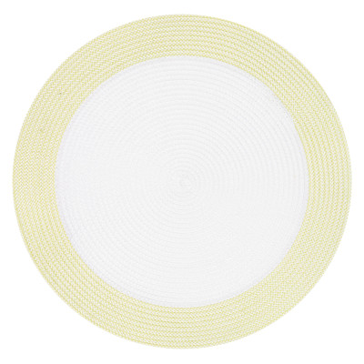 Килимок сервірувальний ARDESTO 38см, поліпропілен, кругла, біло-зелений Килимок сервірувальний ARDESTO 38см, поліпропілен, кругла, біло-зелений