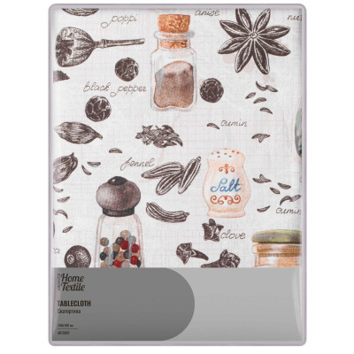 Скатертина ARDESTO Spice 140х180см, 90% поліестер, 10% бавовна
