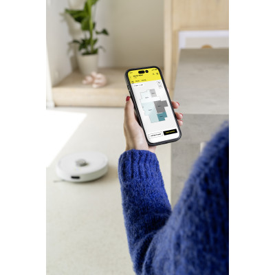 Робот-пилосос karcher RVC 3 Comfort, h=0.97см, вологе прибирання, конт пил -0.24л, вода -0.28л, автон. робота до 130хв, Bluetooth зарядна станція , білий Робот-пилосос karcher RVC 3 Comfort, h=0.97см, вологе прибирання, конт пил -0.24л, вода -0.28л, автон. робота до 130хв, Bluetooth зарядна станція , білий