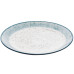 Тарелка обеденная ARDESTO Siena, 27см, фарфоровая, бело-голубой