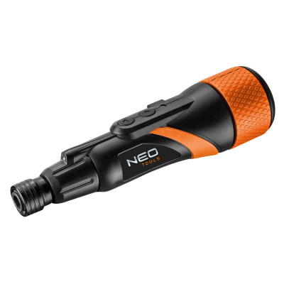 Викрутка Neo Tools акумуляторна, micro-USB, 3.6В Li-Ion, 800мА·год, 280об·хв, 42 біт, SL,PH,PZ,Torx, кейс Викрутка Neo Tools акумуляторна, micro-USB, 3.6В Li-Ion, 800мА·год, 280об·хв, 42 біт, SL,PH,PZ,Torx, кейс
