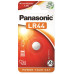 Батарейка Panasonic лужна LR44(A76, AG13, G13A, PX76, GP76A, RW82) блістер, 1 шт.