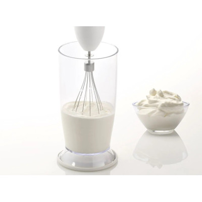 Блендер Gorenje заглибний 800Вт, 5в1, чаша-500мл, подрібнювач, білий