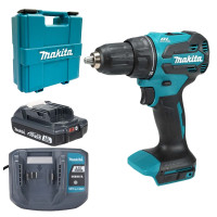 Шурупокрут-дриль акумуляторний Makita DDF490WV 18В 2х2А·год 27·65Нм 0-500·0-1900об/хв кейс 1.4кг