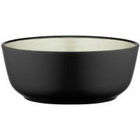 ARDESTO Салатник Bolzano, 720мл, кераміка, чорно-зелений,