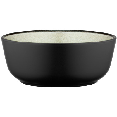 Салатник ARDESTO Bolzano, 720мл, кераміка, чорно-зелений