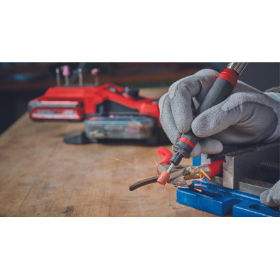 Шліфмашина шліфувально-гравірувальна акумуляторна Einhell TE-MT 18/34LI-Solo PXC 18В 5000-34000об/хв гнучкий вал 92см 1.4кг без АКБ та ЗП