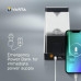 VARTA Ліхтар кемпінговий Ambiance L30RH з гібридною системою живлення акумулятор/батарейки, IP54, до 500 люмен, до 370 годин роботи, 3хАА VARTA Ліхтар кемпінговий Ambiance L30RH з гібридною системою живлення акумулятор/батарейки, IP54, до 500 люмен, до 370 годин роботи, 3хАА