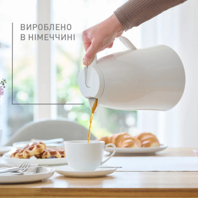 Термоглечик Tefal Mambo, 1500мл, пластик, скло, білий