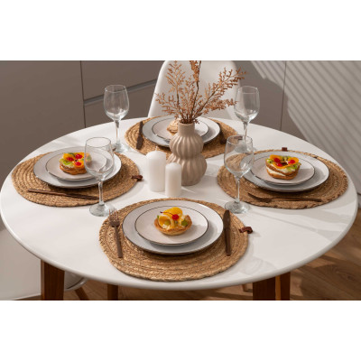 Килимок сервірувальний ARDESTO, 38см, соломка, паперовий шпагат