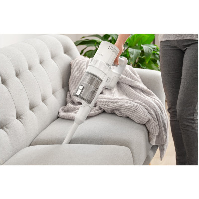 Sencor Пилосос безпровідний, 250Вт, конт пил -0,5л, автон. робота до 45хв, НЕРА, підсвітка, турбо щітка, білий Sencor Пилосос безпровідний, 250Вт, конт пил -0,5л, автон. робота до 45хв, НЕРА, підсвітка, турбо щітка, білий