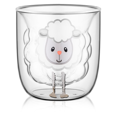 ARDESTO Набір чашок з подвійними стінками 300мл, 2шт, боросилікатне скло, прозорий ARDESTO Набір чашок з подвійними стінками 300мл, 2шт, боросилікатне скло, прозорий