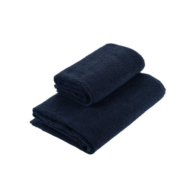 Рушник махровий ARDESTO Air, 50х90см, 100% бавовна, синій