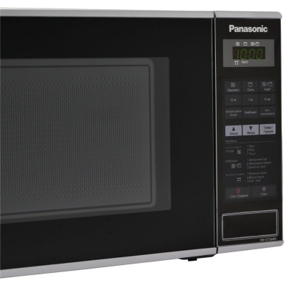 Мікрохвильова піч Panasonic , 20л, 800Вт, гриль, дисплей, нерж
