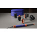 Стайлер Dyson Airwrap I.D. HS08 Curly+Coily Complete Long Vinca Blue/Topaz, 1300Вт, темп.режимів-3, насадок-6, кейс, кераміка, синьо-мідний