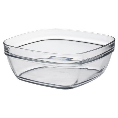 Салатник Duralex Lys Carre, 300мл, 11х11см, скло, прозорий Салатник Duralex Lys Carre, 300мл, 11х11см, скло, прозорий