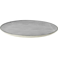 Тарелка десертная Ardesto Daiano, 19см, фарфоровая, серая Тарелка десертная Ardesto Daiano, 19см, фарфоровая, серая