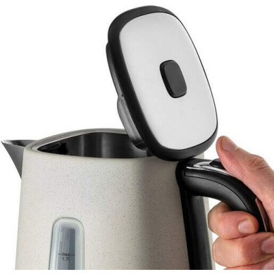 Russell Hobbs Електрочайник Luna Stone, 1.7л, метал, під камінь, бежевий 26960-70