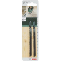 Полотно пиляльне для електролобзика HSC Bosch по дереву, T 301 CD, 3х116мм, 2шт