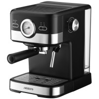 Кавоварка ARDESTO ріжкова 1.5л, мелена, ручний капучинатор, чорно-сріблястий Кавоварка ARDESTO ріжкова 1.5л, мелена, ручний капучинатор, чорно-сріблястий