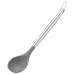 Ложка ARDESTO Gemini, 34.5см, силікон, нержавіюча сталь, сірий