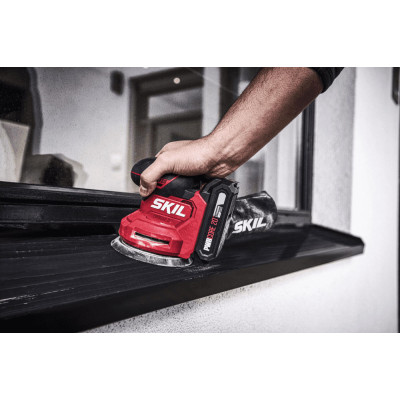 Шліфмашина ексцентрикова акумуляторна SKIL 3746 CA 20В безщіткова 125мм 11000-22000кол/хв 1.2кг без АКБ та ЗП