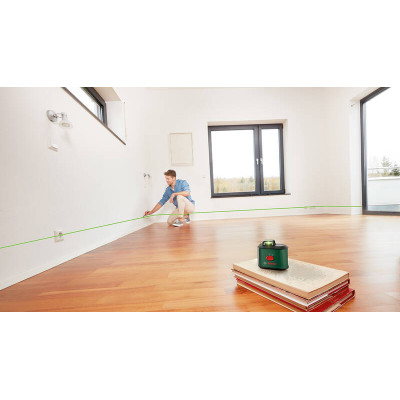 Нiвелiр лазерний Bosch до 24м ±0.4мм/м зелений промінь штатив та чохол 0.560кг Нiвелiр лазерний Bosch до 24м ±0.4мм/м зелений промінь штатив та чохол 0.560кг