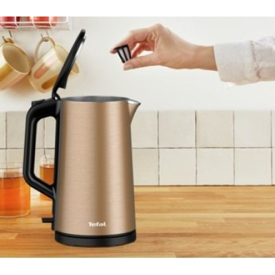 Tefal Електрочайник Double Layer SS 1.5л, з подвійними стінками, мідний