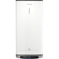 Водонагрівач електричний Ariston VELIS DUNE WIFI 100 EU плаский, слім, 100л, 2*1,5 кВт, емал. нагр. ел, ун. монтаж, ел. кер-ня, B, Італія, білий