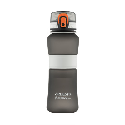 Пляшка для води ARDESTO Balance 650мл, пластик, чорний Пляшка для води ARDESTO Balance 650мл, пластик, чорний