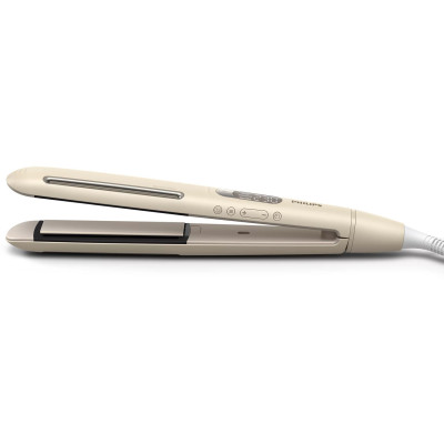 Випрямляч Philips SenseIQ Series 8000, 1800Вт, темп.режимів-14, 120-230С, іонізація, кераміка, золотий
