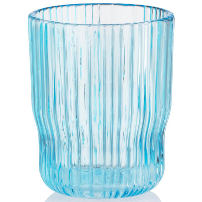 Набір склянок низьких ARDESTO 300мл, 2шт, скло, блакитний Набір склянок низьких ARDESTO 300мл, 2шт, скло, блакитний