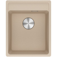 Мийка кухонна Franke Maris, фраграніт, прямокутник, без крила, 410х510х200мм, чаша - 1, врізна, MRG 610-72 TL, бежевий