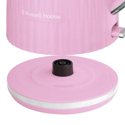 Електрочайник Russell Hobbs Eden, 1.7л, нержавіюча сталь, пластик, малиновий