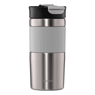 Термокухоль ARDESTO Comfort 450мл, нержавіюча сталь, сірий