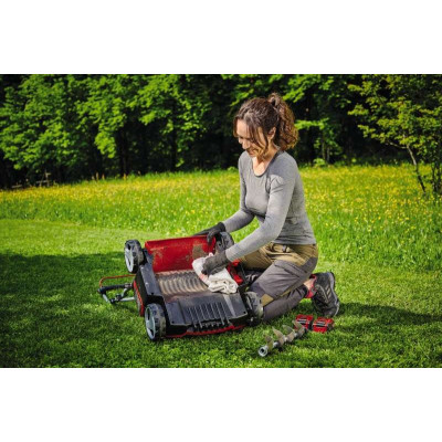 Einhell Аератор-скарифікатор акумуляторний GE-SC 36/35 Li - Solo 36В 35см безщітковий ножи 16шт 9.94кг (без АКБ та ЗП)