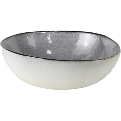 Салатник Ardesto Daiano, 700мл, 17см, фарфор, серый
