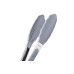 Щипці кухонні ARDESTO Midori, 28см, силікон, нержавіюча сталь, сірий