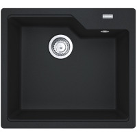 Мийка кухонна Franke Urban фраграніт, прямокут., без крила, 560х500х230мм, чаша - 1, врізна, онікс Мийка кухонна Franke Urban фраграніт, прямокут., без крила, 560х500х230мм, чаша - 1, врізна, онікс