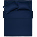 Комплект постільної білизни 2.0сп ARDESTO Mix&Match, підковдра 200х220см, простирадло 240х260см, наволочки (2) 50х70см, 100% бавовна, сатин, синій