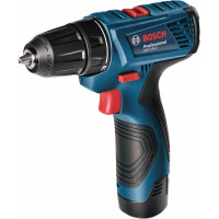 Шурупокрут-дриль акумуляторний Bosch GSR 120-Li 12В 2х2А·год 14·30Нм 400·1500об·хв кейс 0.89кг