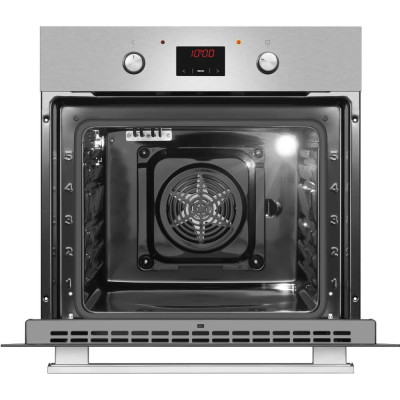 Духовка электрическая Hansa, 60см, 62л, A, гриль , эмаль легкой очистки, дисплей, нержавеющая сталь